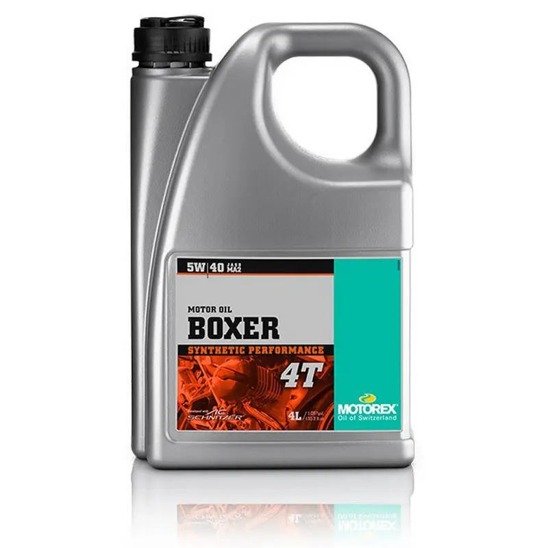 Motorex 5W40 4T Boxer Engine Oil - 4 Litre For Bmw R1200 #Mbo4t5404 1