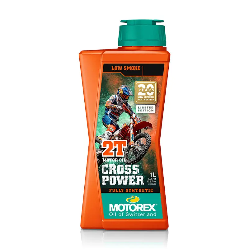 Motorex Cross Power 2T - 1 Litre Suits Ktm Group 20 Year Special Edition #Mcp2t1k 1