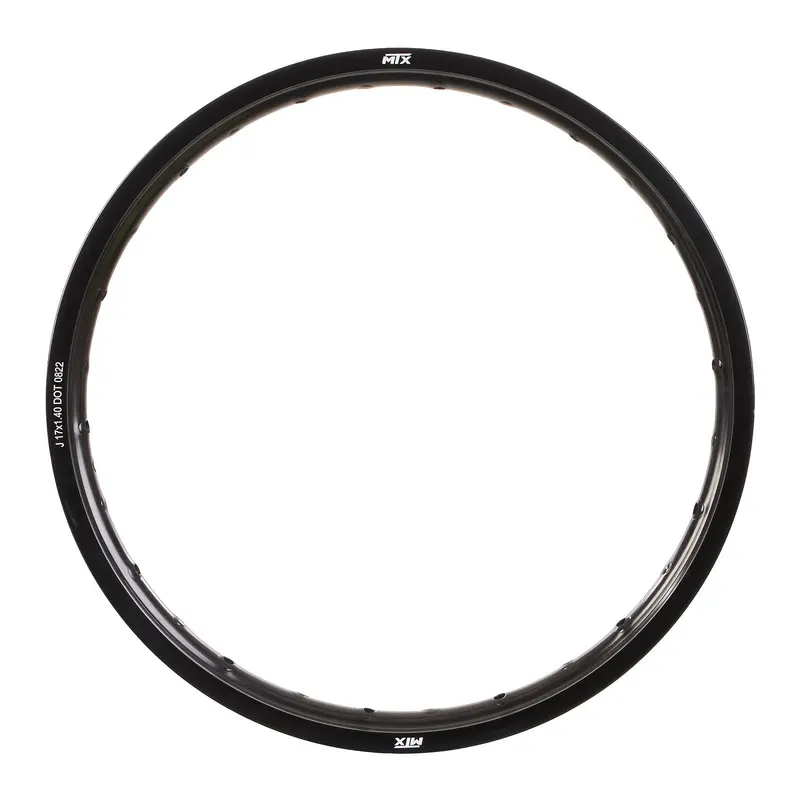 Mtx Parts Motorcycle Mtx Rim 7075 T6 Alloy - 17X1.40 28H - Black #Mrrim1714028b1 1