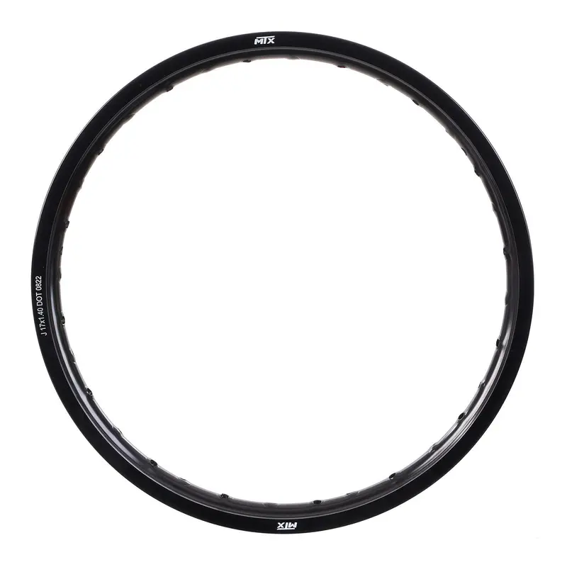 Mtx Parts Motorcycle Mtx Rim 7075 T6 Alloy - 17X1.40 32H - Black #Mrrim1714032b1 1