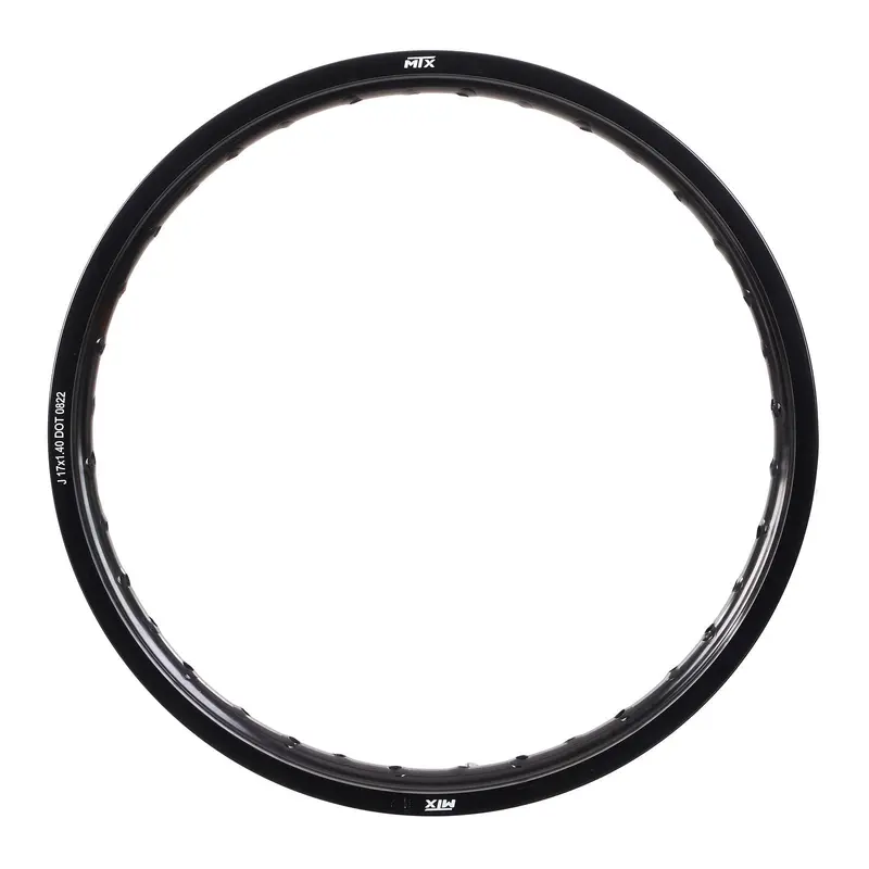 Mtx Parts Motorcycle Mtx Rim 7075 T6 Alloy - 17X1.40 36H - Black #Mrrim1714036b1 1