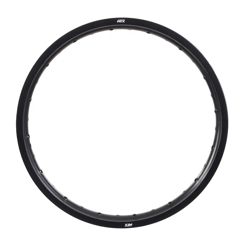 Mtx Parts Motorcycle Mtx Rim 7075 T6 Alloy - 19X1.60 32H - Black #Mrrim1916032b1 1