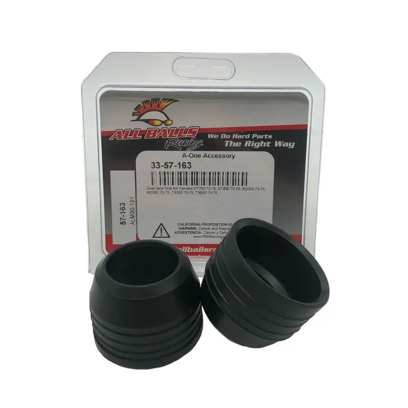 New All Balls Fork Dust Seal Kit For Yamaha Dt250, Tx650, Mx250 33-57-163 1
