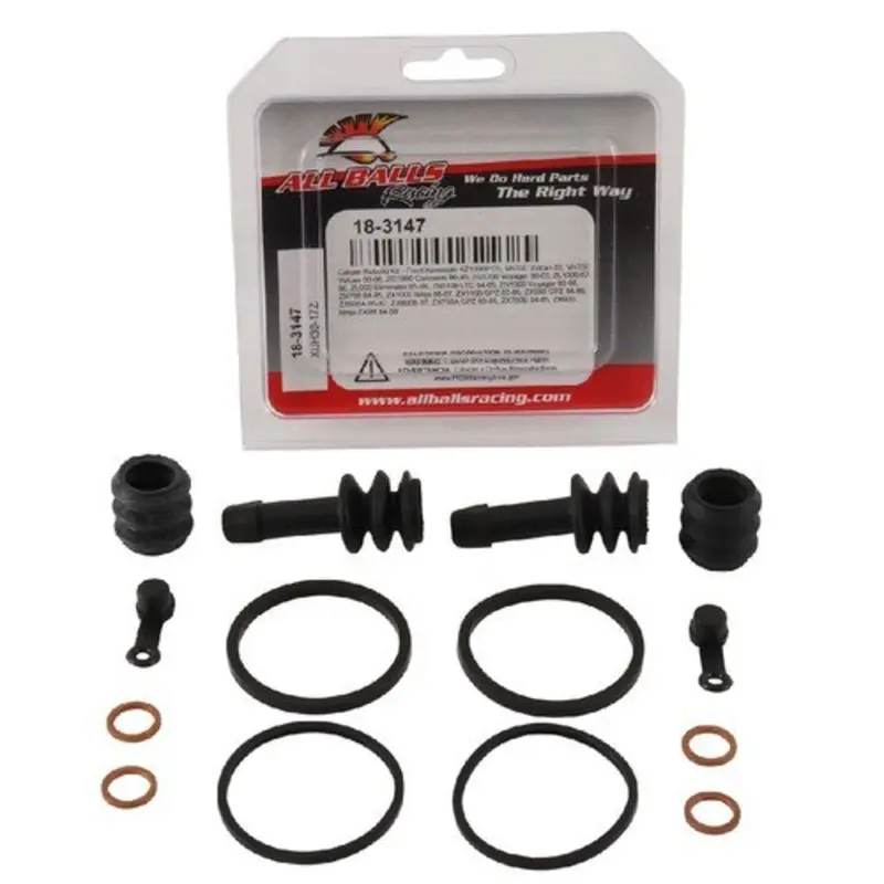 New All Balls Front Brake Caliper Rebuild Kit For Kawasaki 18-3147 1