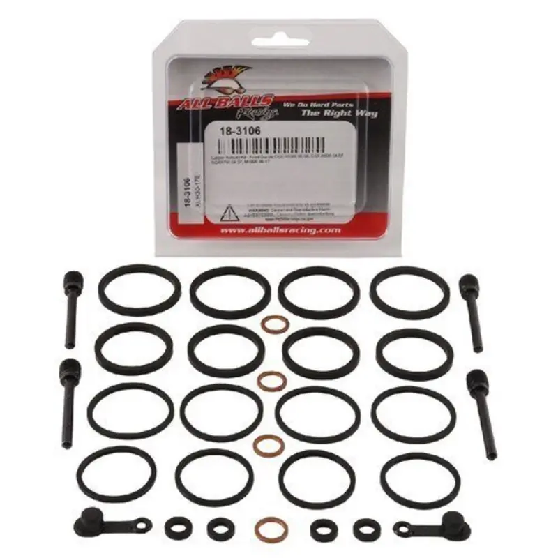New All Balls Front Brake Caliper Rebuild Kit For Suzuki 18-3106 1