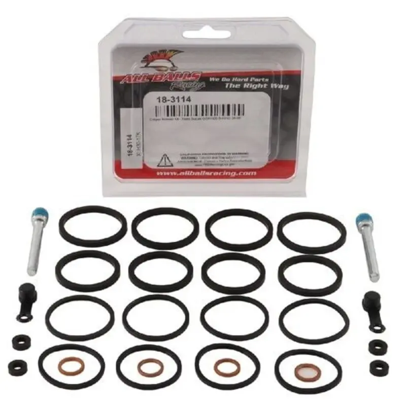 New All Balls Front Brake Caliper Rebuild Kit For Suzuki 18-3114 1