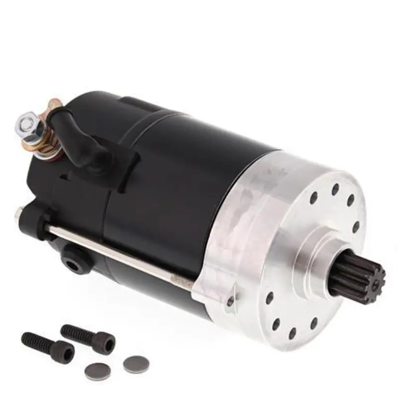 New All Balls Heavy Duty Starter Motor - Black For Harley Davidson 80-1005 1