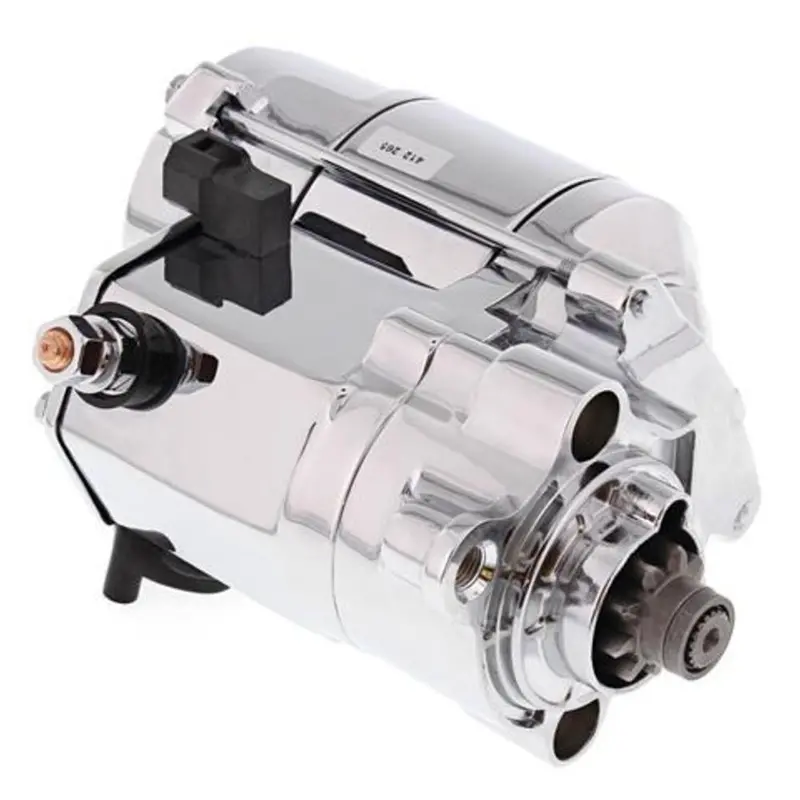 New All Balls Heavy Duty Starter Motor - Chrome For Harley Davidson 80-1010 1