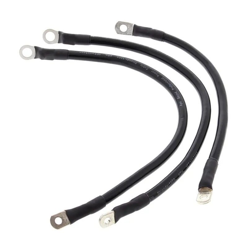 New All Balls Racing Battery Cable Kit - Black Fits Fxr 1982-1988 #Ab7930031 1