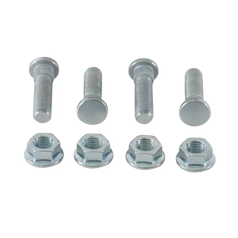 New All Balls Racing Wheel Stud & Nut Kit - Front / Rear #Ab851092 1