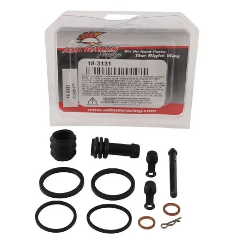New All Balls Rear Brake Caliper Rebuild Kit For Kawasaki 18-3131 1