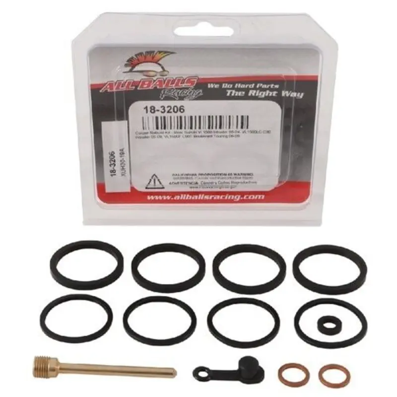 New All Balls Rear Brake Caliper Rebuild Kit For Suzuki 18-3206 1