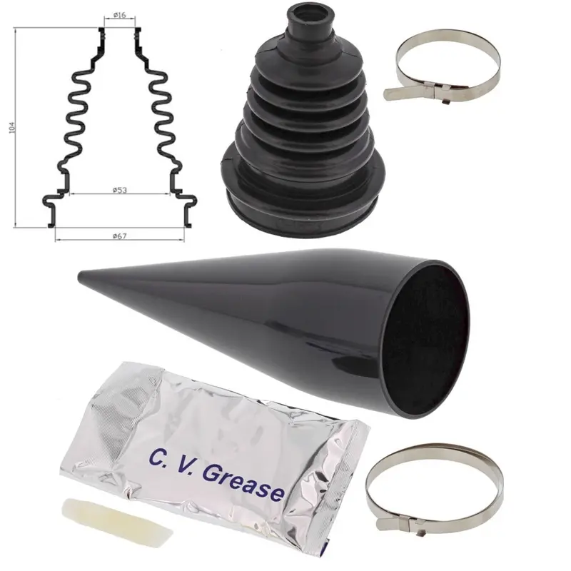 New All Balls Universal Boot Kit With Tool 19-5035 1