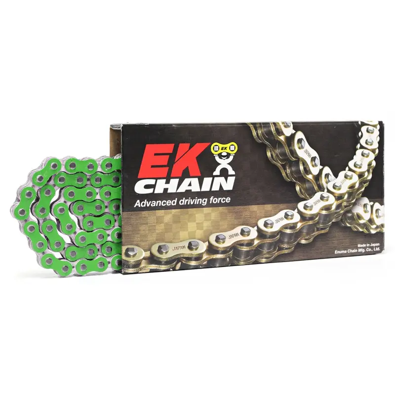 New Ek Chain And Supersprox 520 Qx-Ring Green Chain 120L 14-520Srx208-120 1