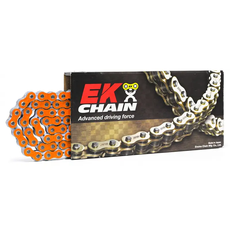 New Ek Chain And Supersprox 520 Qx-Ring Orange Chain 120L 14-520Srx207-120 1
