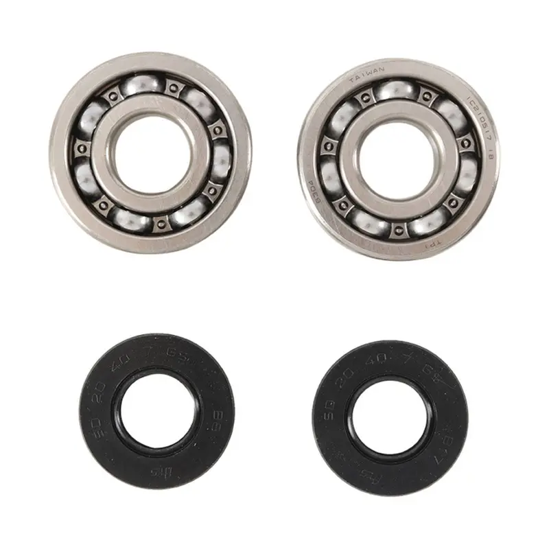New Hot Rods Main Bearing And Seal Kit For Kawasaki Kx 100 1995-2020 #Hrk004 1
