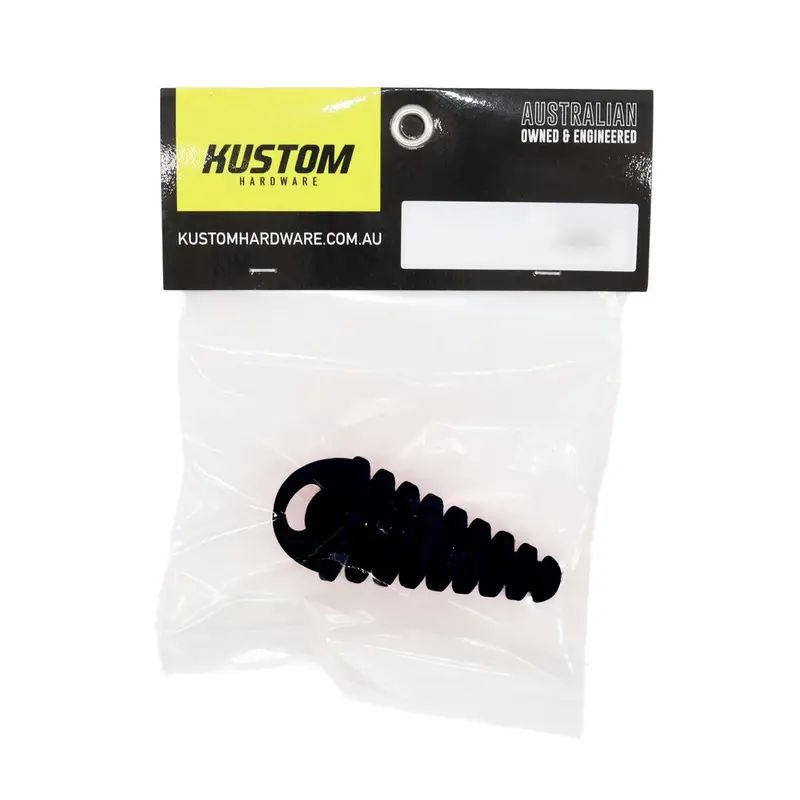 New Kustom Hardware Exhaust Plug Rubber Black - 35Mm 17-Epr02-35 1