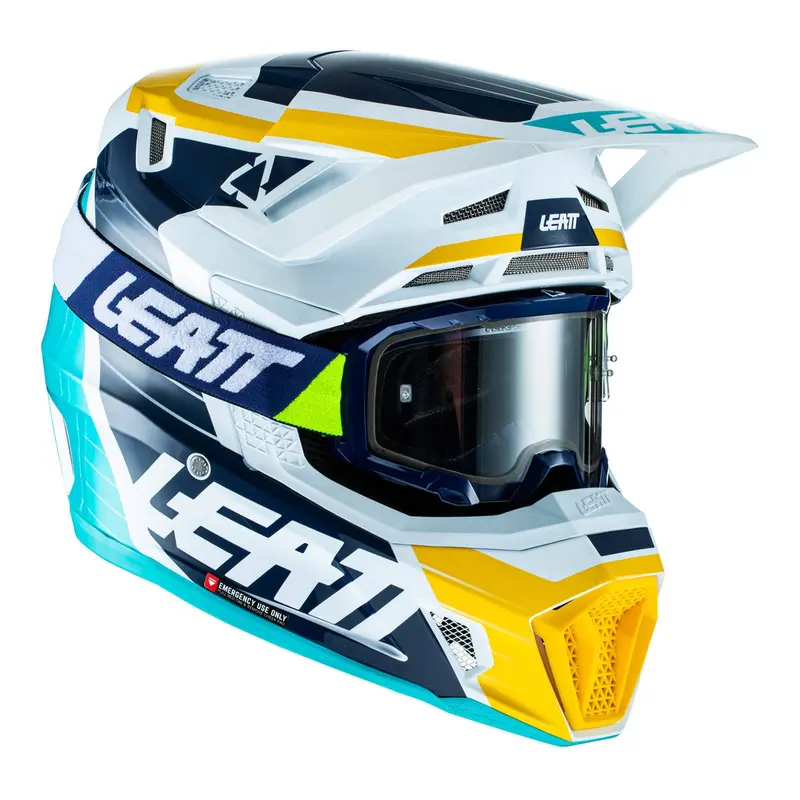 New Leatt 2022 Helmet Kit Moto 7.5 Aqua V22 (Lg) Le1022010133 1