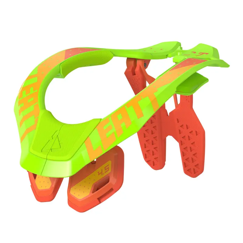 New Leatt 4.5 Neck Brace - Citrus Small / Medium #Le1023050100 1