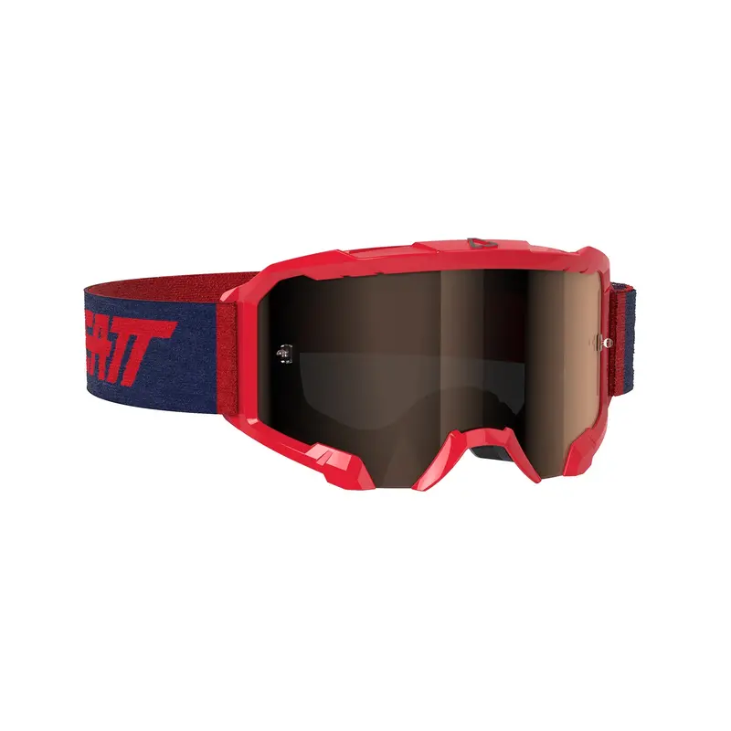 New Leatt 4.5 Velocity Google Iriz - Red /Platinum Uc Lens 28% #Le8020001110 1