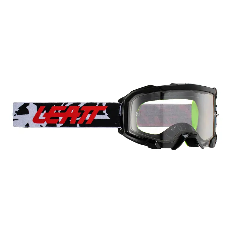 New Leatt 4.5 Velocity Google - Zebra / Clear 83% #Le8023020490 1