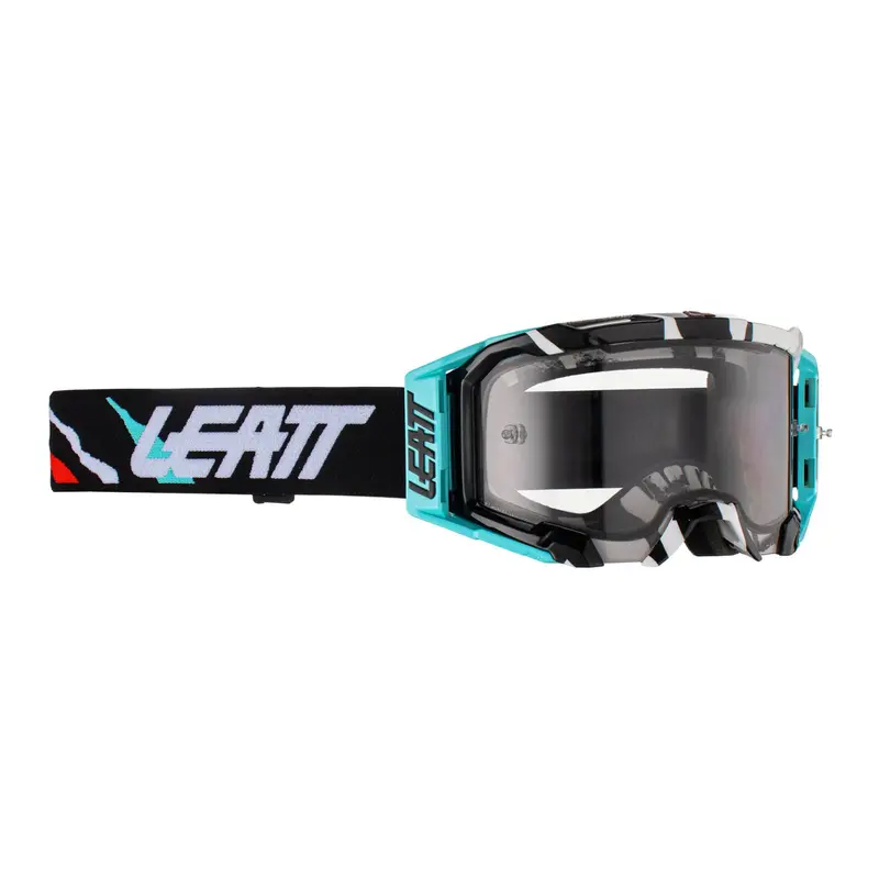 New Leatt 5.5 Velocity Google - Acid / Tiger / Light Grey 58% #Le8023020290 1