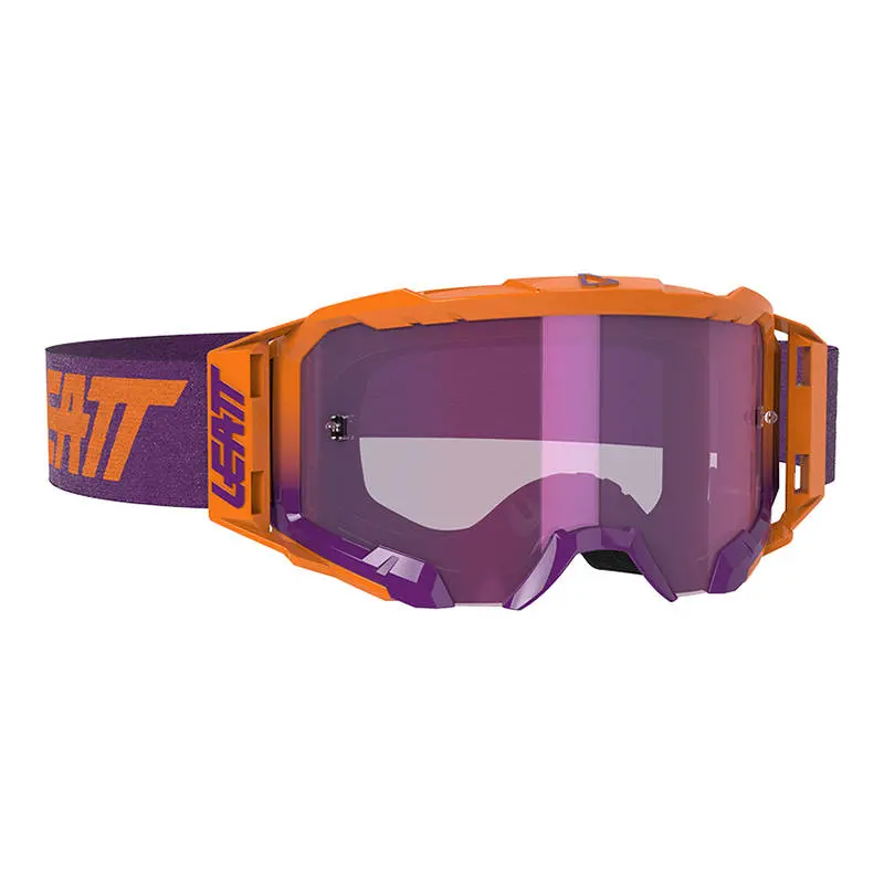 New Leatt 5.5 Velocity Google Iriz - N-Org Pur 78% #Le8020001020 1