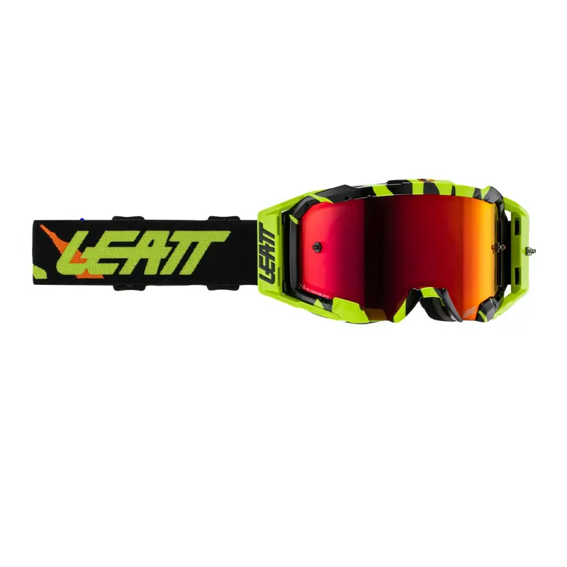 New Leatt 5.5 Velocity Google Iriz - Tiger Red 28% #Le8023020280 1