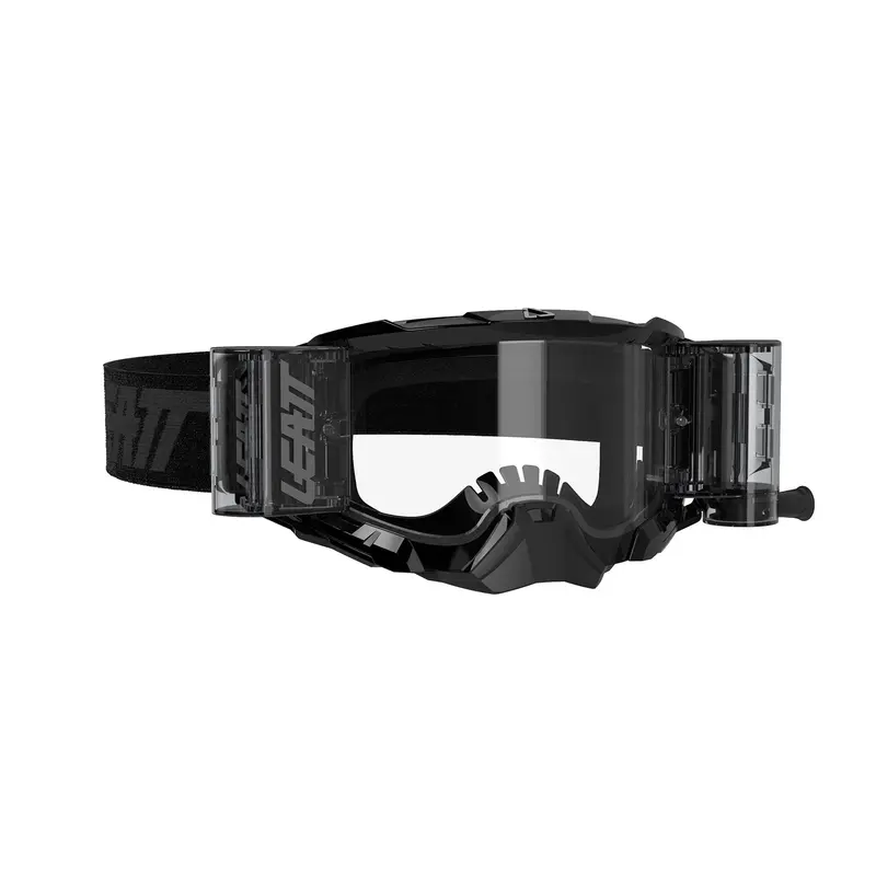 New Leatt 5.5 Velocity Google Roll-Off - Black /Clear 83% #Le8020001075 1