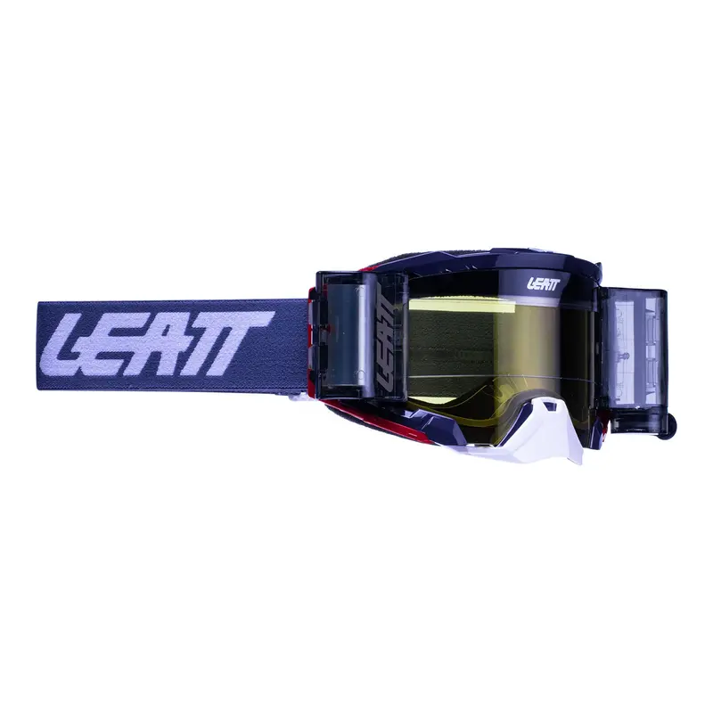 New Leatt 5.5 Velocity Google Roll-Off - Graphene / Yellow 70% #Le8022010440 1