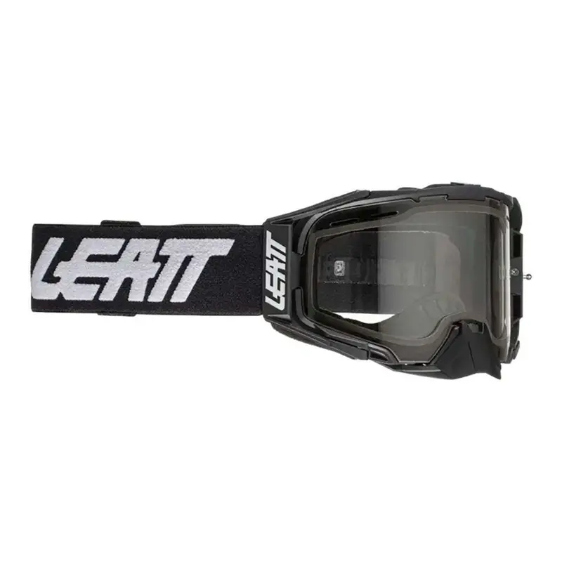 New Leatt 6.5 Velocity Enduro Google - Graphene / Clear 83% #Le8021700240 1