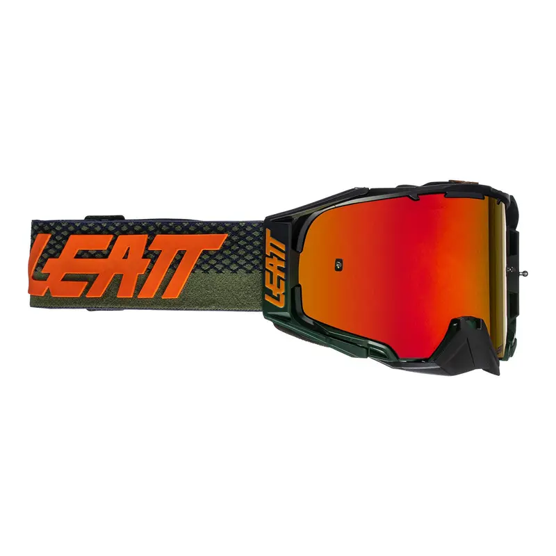 New Leatt 6.5 Velocity Google Iriz - Cactus / Red 28% #Le8021700120 1
