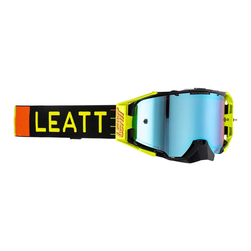 New Leatt 6.5 Velocity Google Iriz - Citrus / Blue Uc 26% #Le8023020100 1