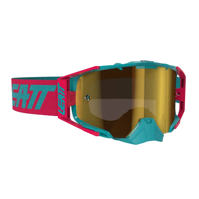 New Leatt 6.5 Velocity Google Iriz - Red/Teal - Bronze 22% #Le8019100012 1