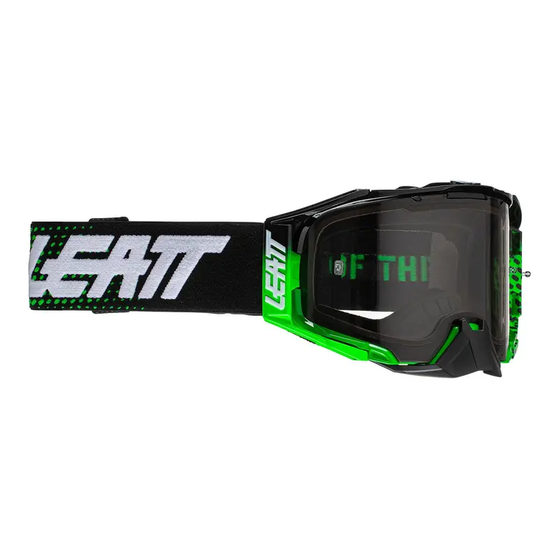 New Leatt 6.5 Velocity Google - Neon Lime / Light Grey 58% #Le8021700380 1