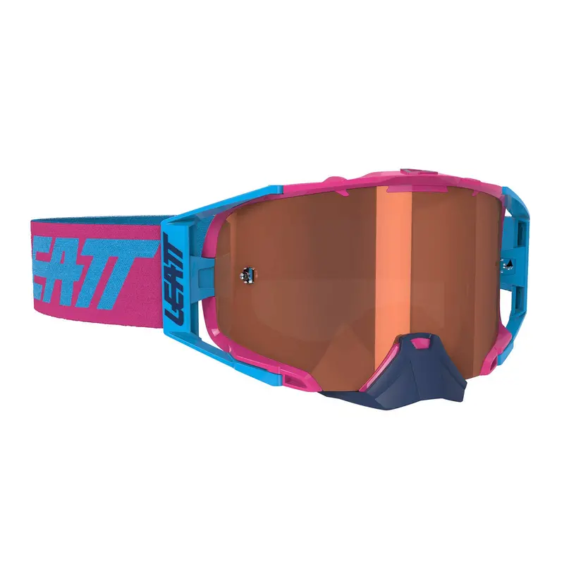 New Leatt 6.5 Velocity Google - Pink/Cyan / Rose Uc 32% #Le8019100036 1