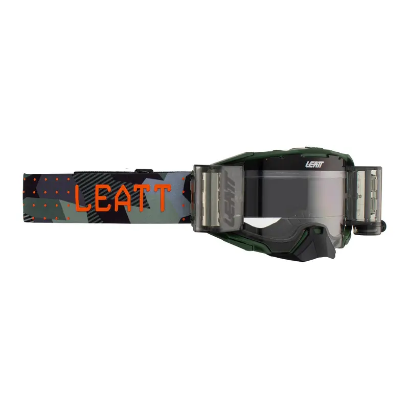 New Leatt 6.5 Velocity Google Roll-Off - Cactus / Clear 83% #Le8023020240 1