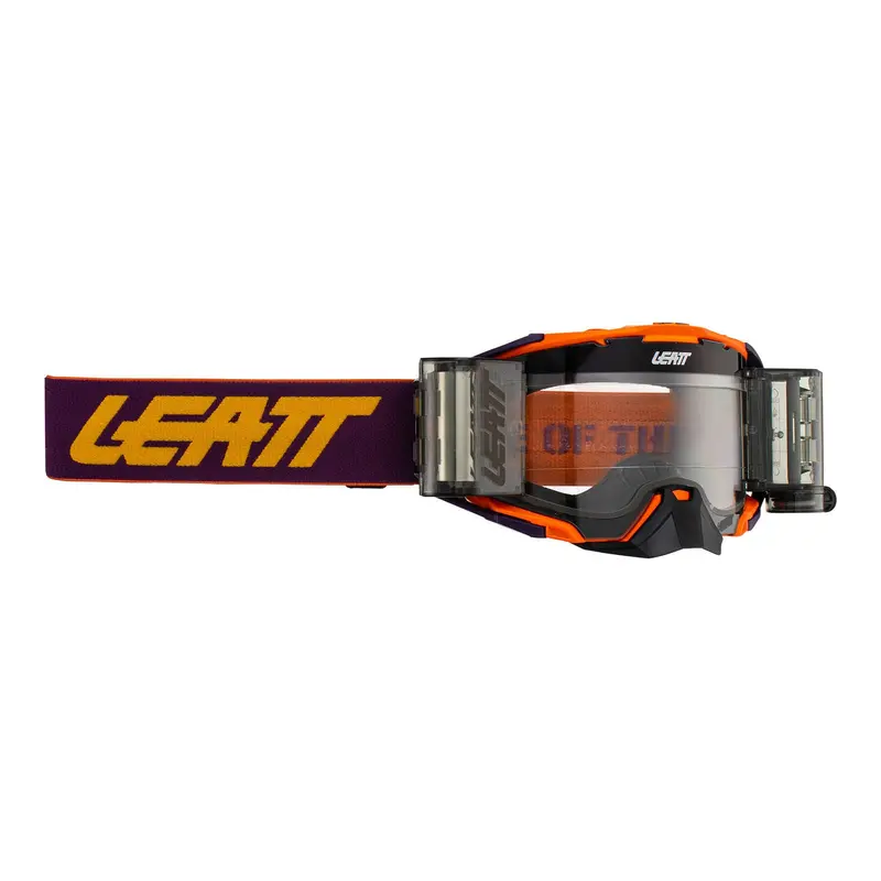 New Leatt 6.5 Velocity Google Roll-Off - Indigo / Clear 83% #Le8023020250 1