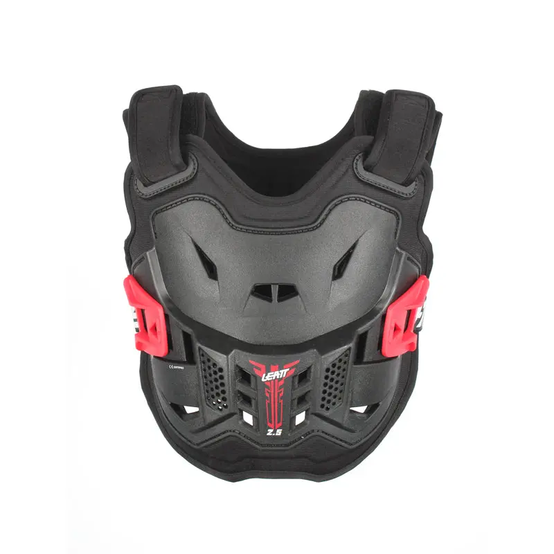New Leatt Chest Protector 2.5 Black / Red Kids 110-134Cm #Le5016100601 1