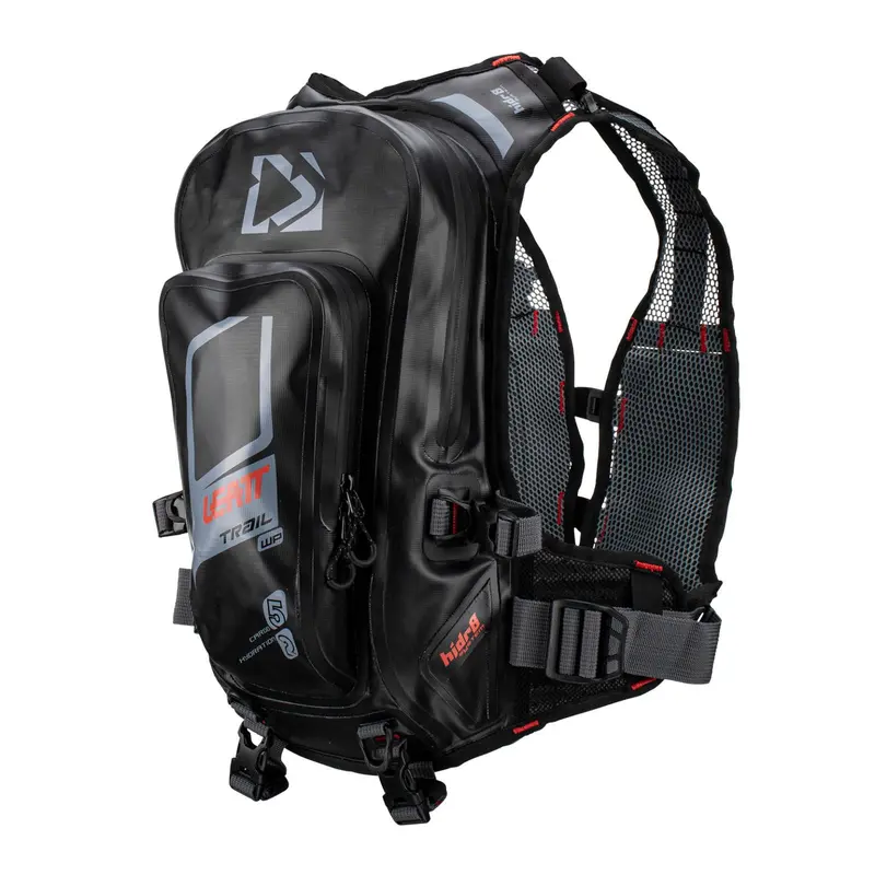 New Leatt Hydration Moto Hydradri Wp 2.0 Titanium Xs-Xxl #Le7023051700 1