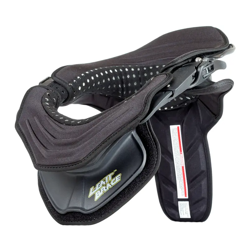 New Leatt Kart Neck Brace - Black / Black Small #Le100330016 1