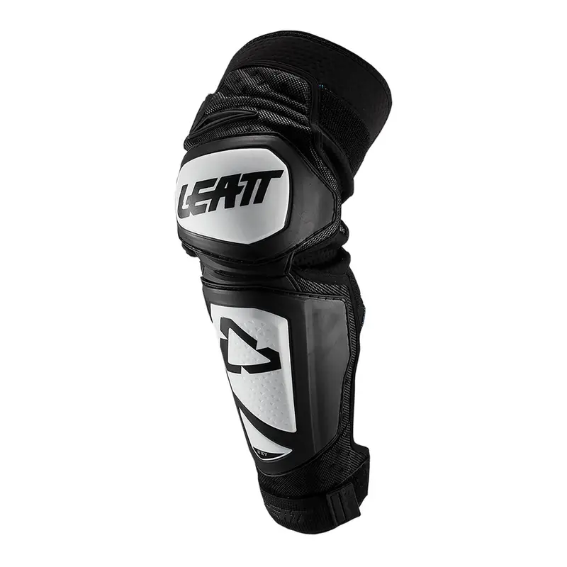 New Leatt Knee Guard Ext White / Black Jnr #Le5019400820 1