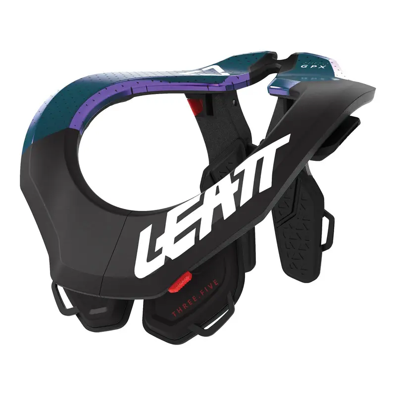 New Leatt Neck Brace Gpx 3.5 Black/Purple Junior Le1020003970 1
