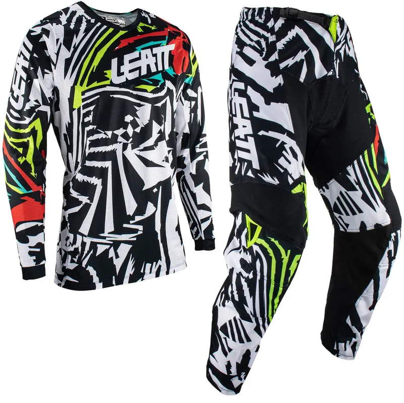 New Leatt Off-Road 2023 3.5 Junior Ride Kit - Zebra (Xl) #Le5023033105 1
