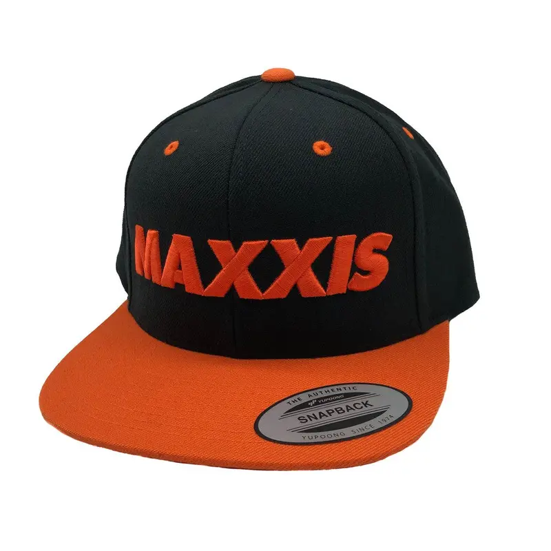 New Maxxis Cap - Black/Orange Tm-Cap1 1