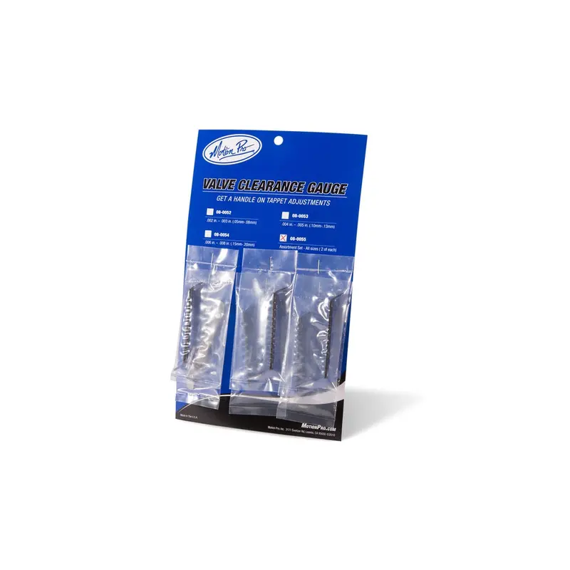 New Motion Pro Tappet Gauges (2 Of Each Size), Card Of 6 08-080055 1