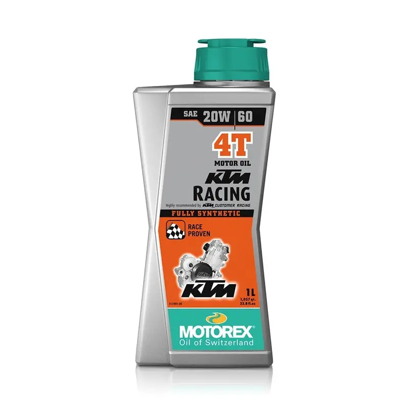 New Motorex 4 Stroke Oil Ktm 4T 20W60 - 1 Litre Mktm4t1 1