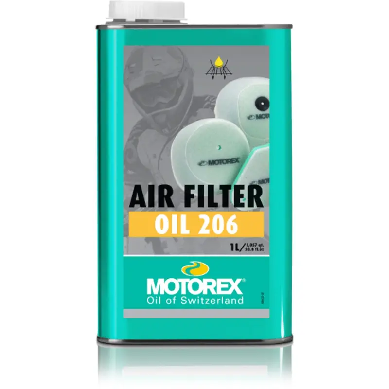 New Motorex Air Filter Oil Performance 206  - 1 Litre Mafo2061 1