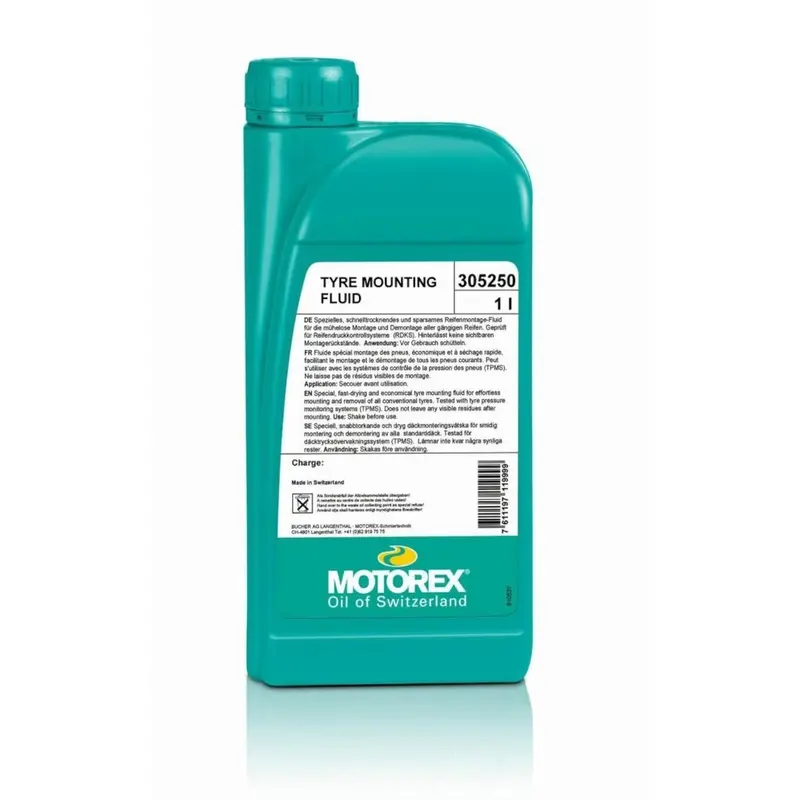 New Motorex Economical Tyre Mounting Fluid - 1 Litre Mtmf1 1