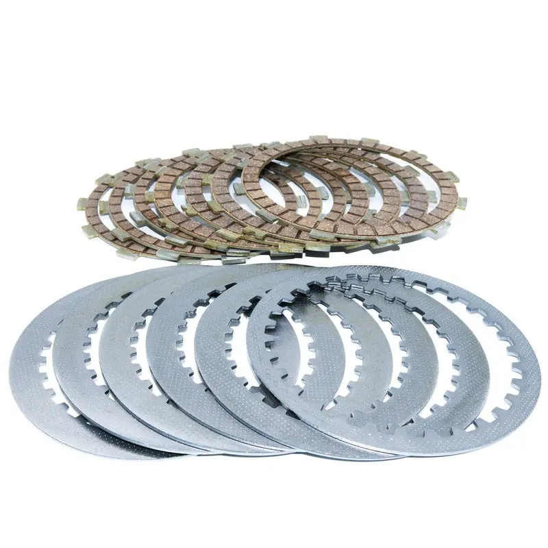 New Newfren Clutch Kit Fibres & Steels For Kawasaki 1-F2726ac 1